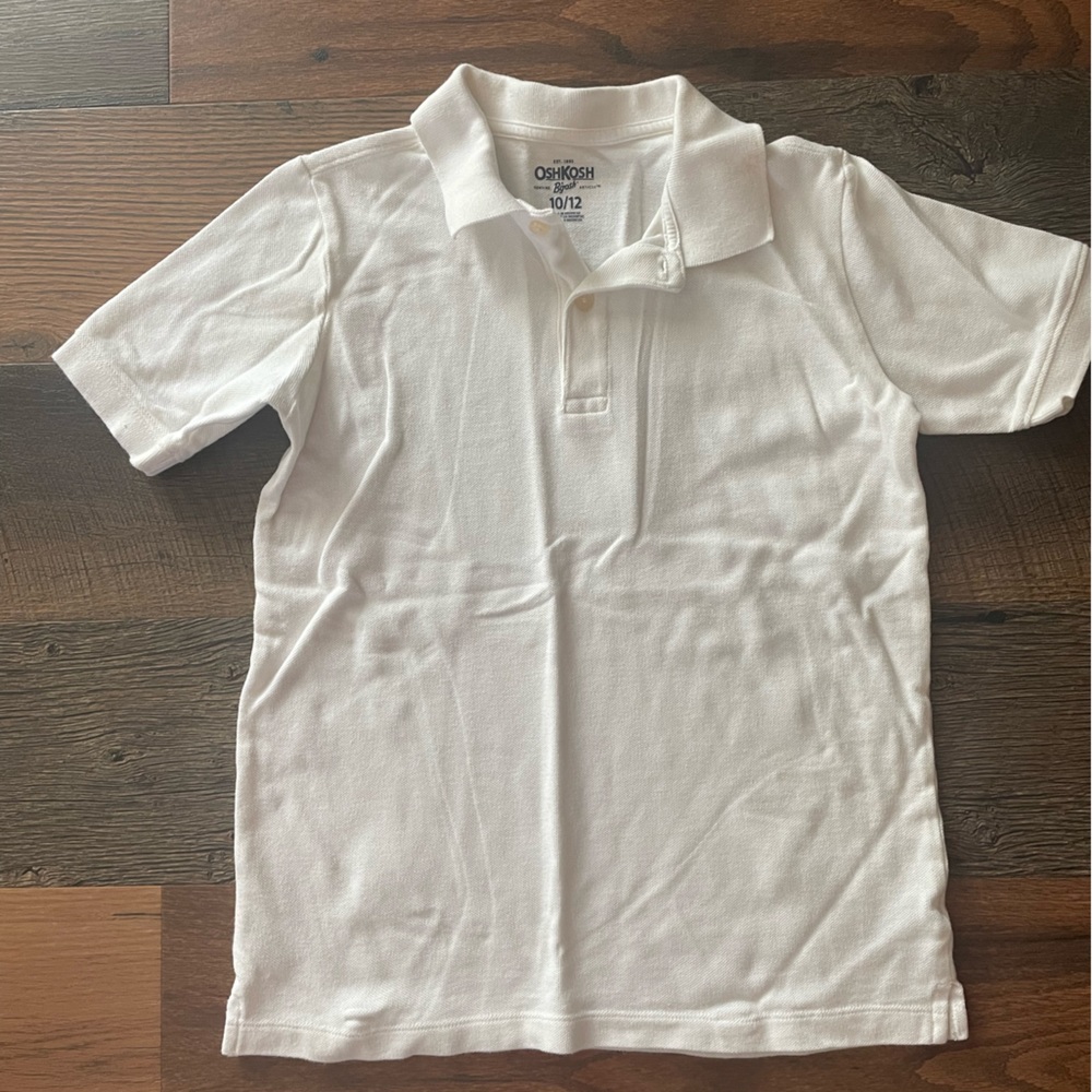 Boys polo shirt for uniform or causal. Size 10/12